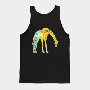 Cool giraffes colorful Tshirt Tank Top